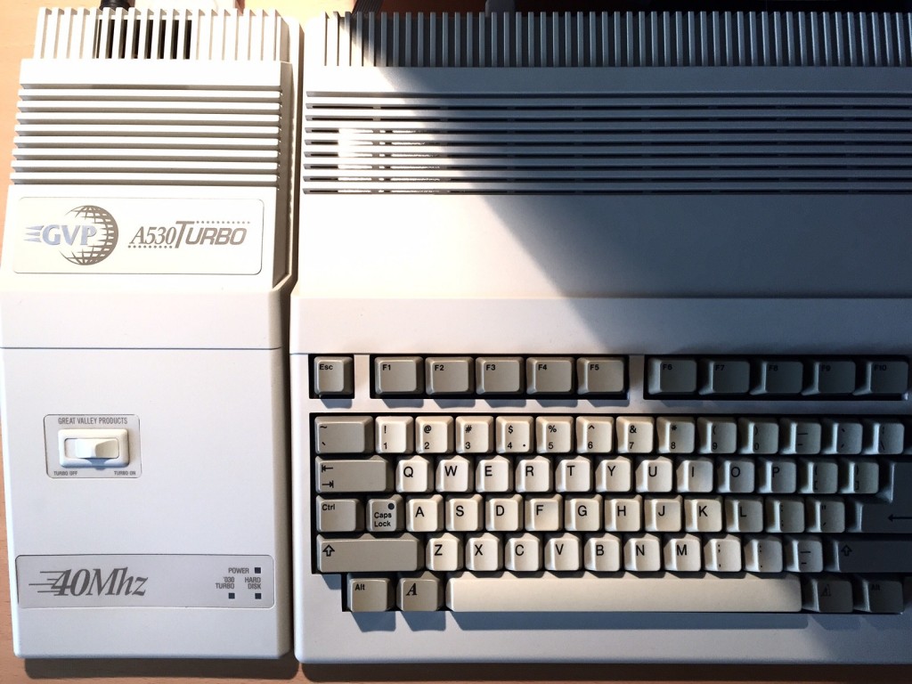 GVP A530 a AMIGA 500+